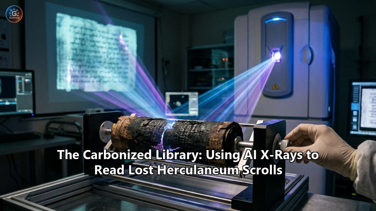 The Carbonized Library: Using AI X-Rays to Read Lost Herculaneum Scrolls
