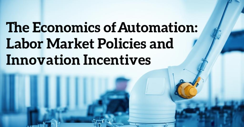 The Economics of Automation: Labor Market Policies and Innovation Incentives