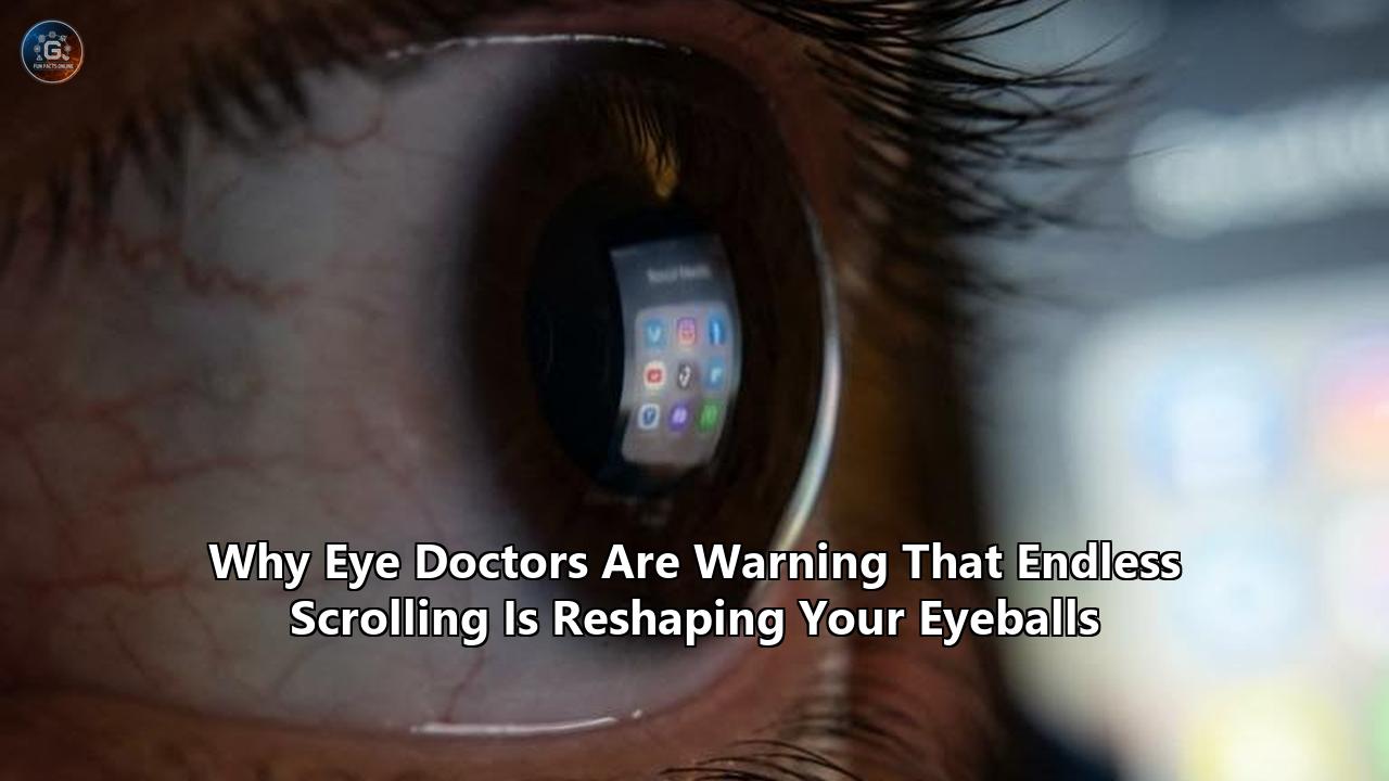 Why Eye Doctors Are Warning That Endless Scrolling Is Reshaping Your Eyeballs