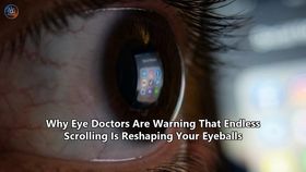 Why Eye Doctors Are Warning That Endless Scrolling Is Reshaping Your Eyeballs