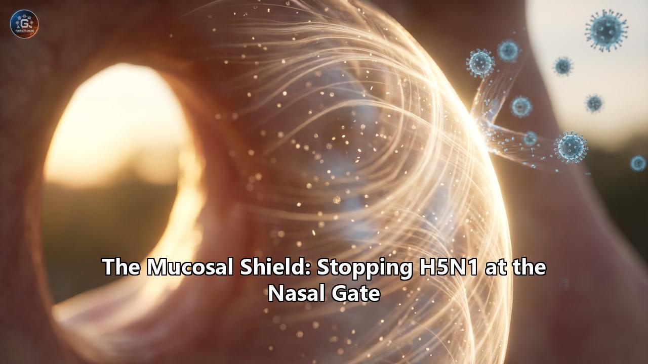The Mucosal Shield: Stopping H5N1 at the Nasal Gate