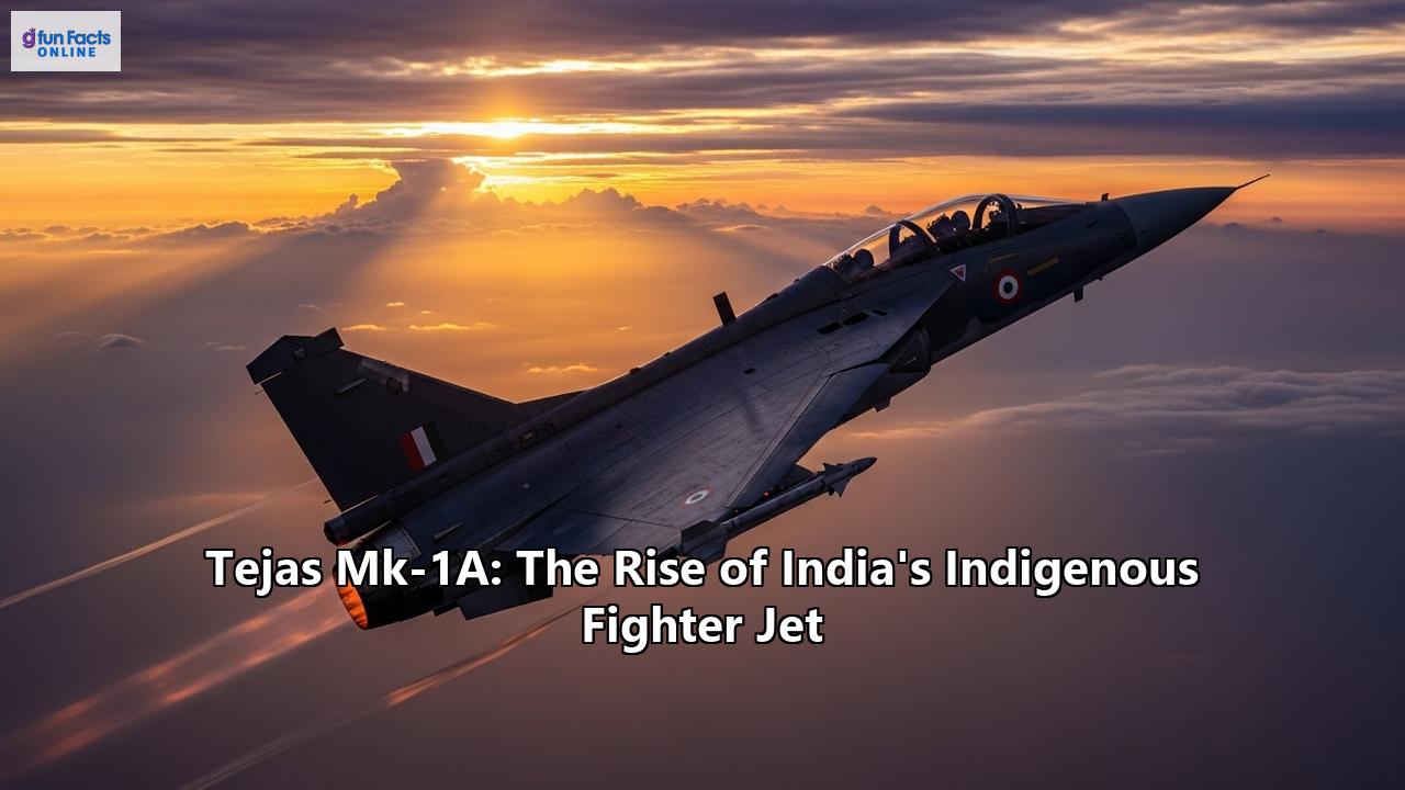 Tejas Mk-1A: The Rise of India's Indigenous Fighter Jet