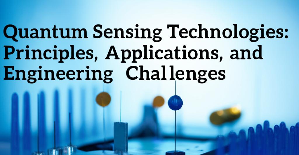 Quantum Sensing Technologies: Principles, Applications, and Engineering Challenges