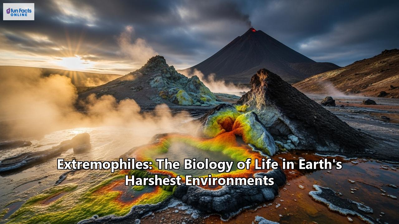 Extremophiles: The Biology of Life in Earth's Harshest Environments