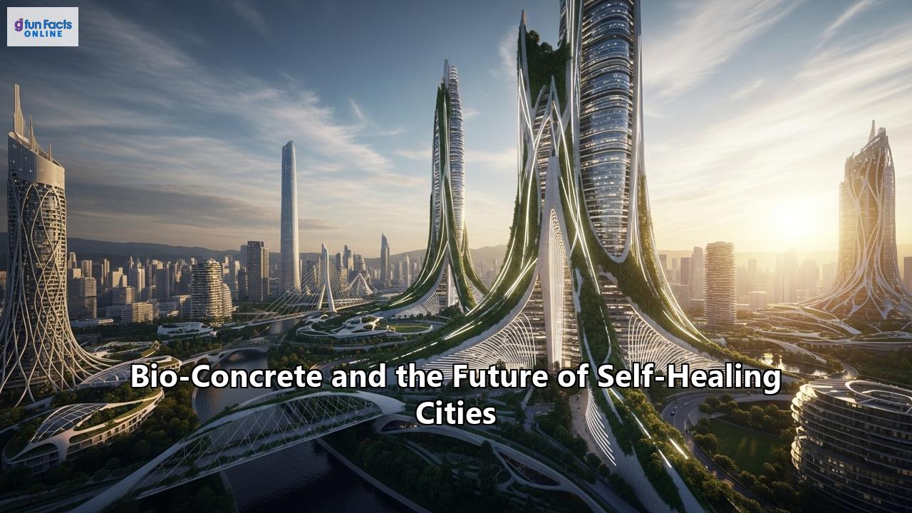 Bio-Concrete and the Future of Self-Healing Cities