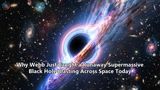 Why Webb Just Caught a Runaway Supermassive Black Hole Blasting Across Space Today