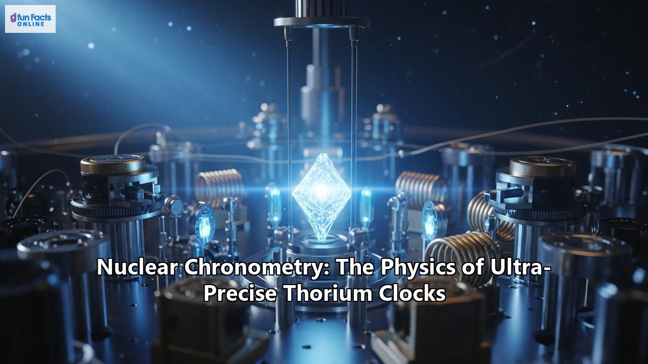 Nuclear Chronometry: The Physics of Ultra-Precise Thorium Clocks