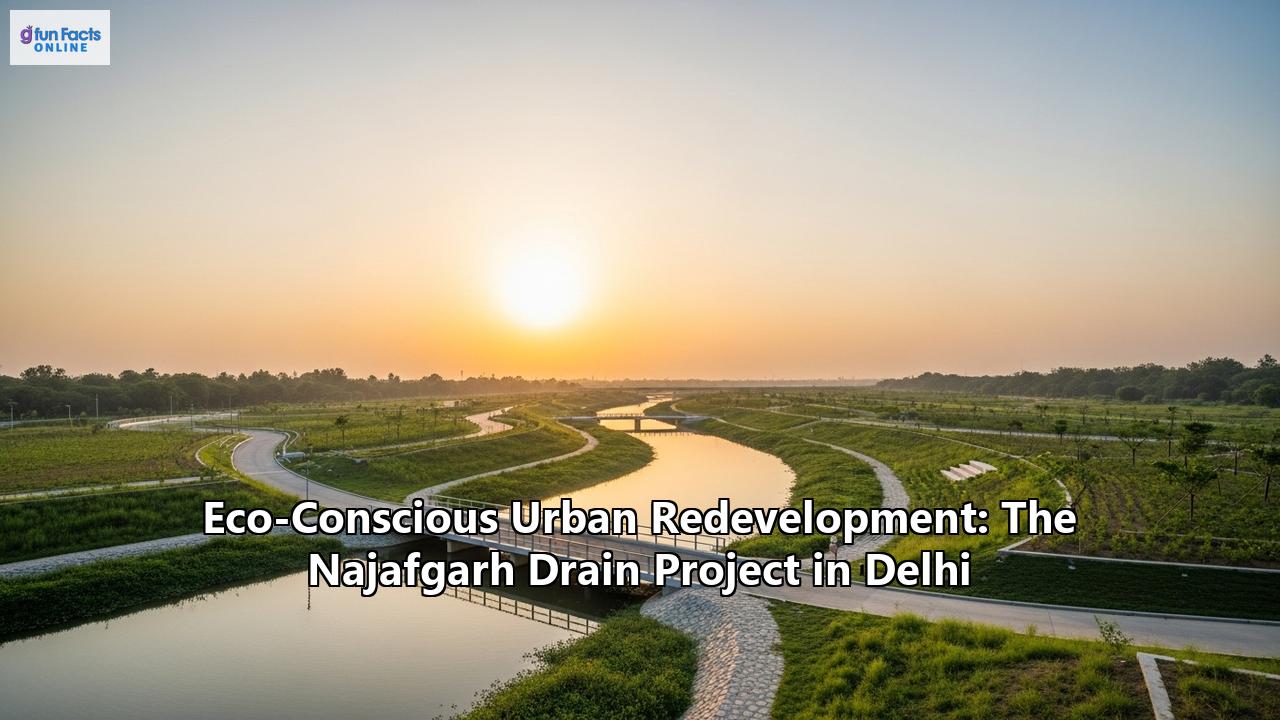 Eco-Conscious Urban Redevelopment: The Najafgarh Drain Project in Delhi