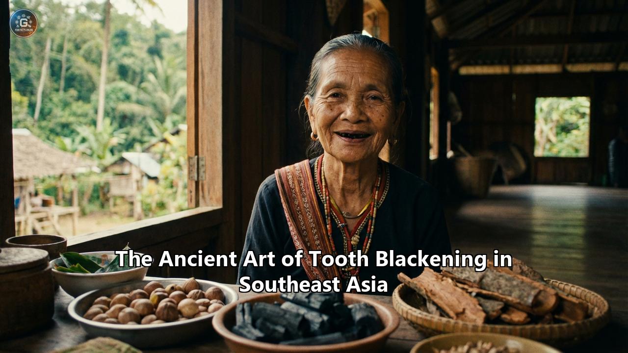 The Ancient Art of Tooth Blackening in Southeast Asia