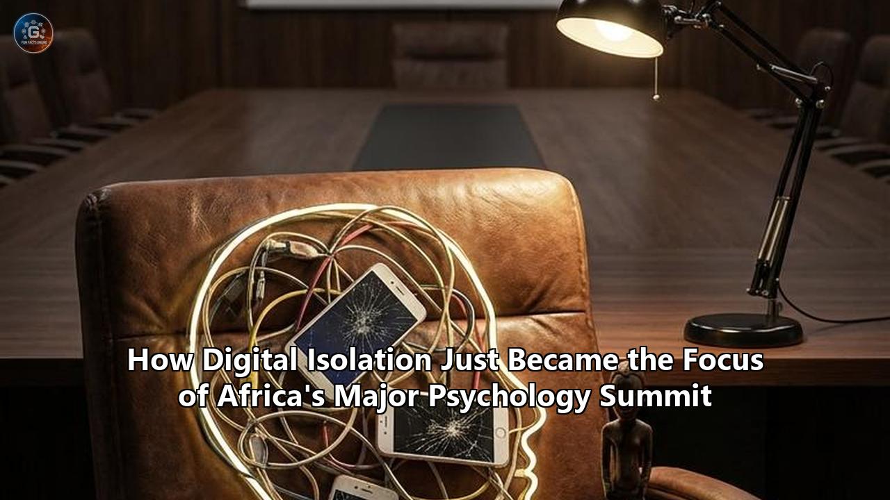How Digital Isolation Just Became the Focus of Africa's Major Psychology Summit