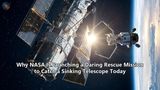 Why NASA Is Launching a Daring Rescue Mission to Catch a Sinking Telescope Today