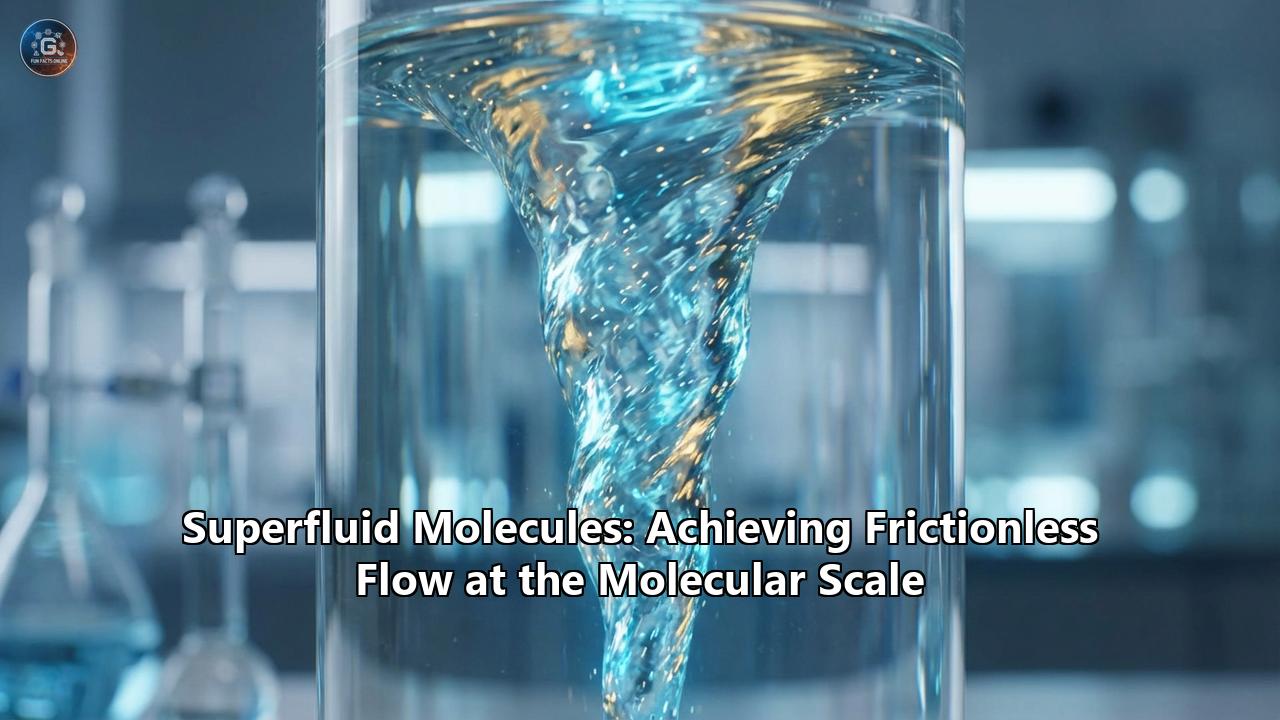 Superfluid Molecules: Achieving Frictionless Flow at the Molecular Scale