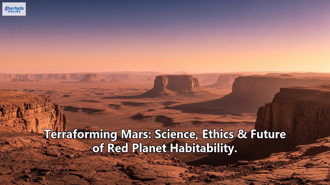 Terraforming Mars: Science, Ethics & Future of Red Planet Habitability.