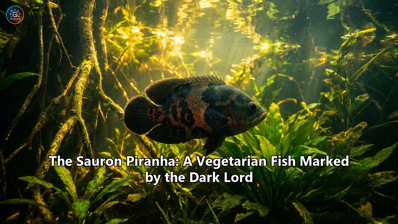 The Sauron Piranha: A Vegetarian Fish Marked by the Dark Lord