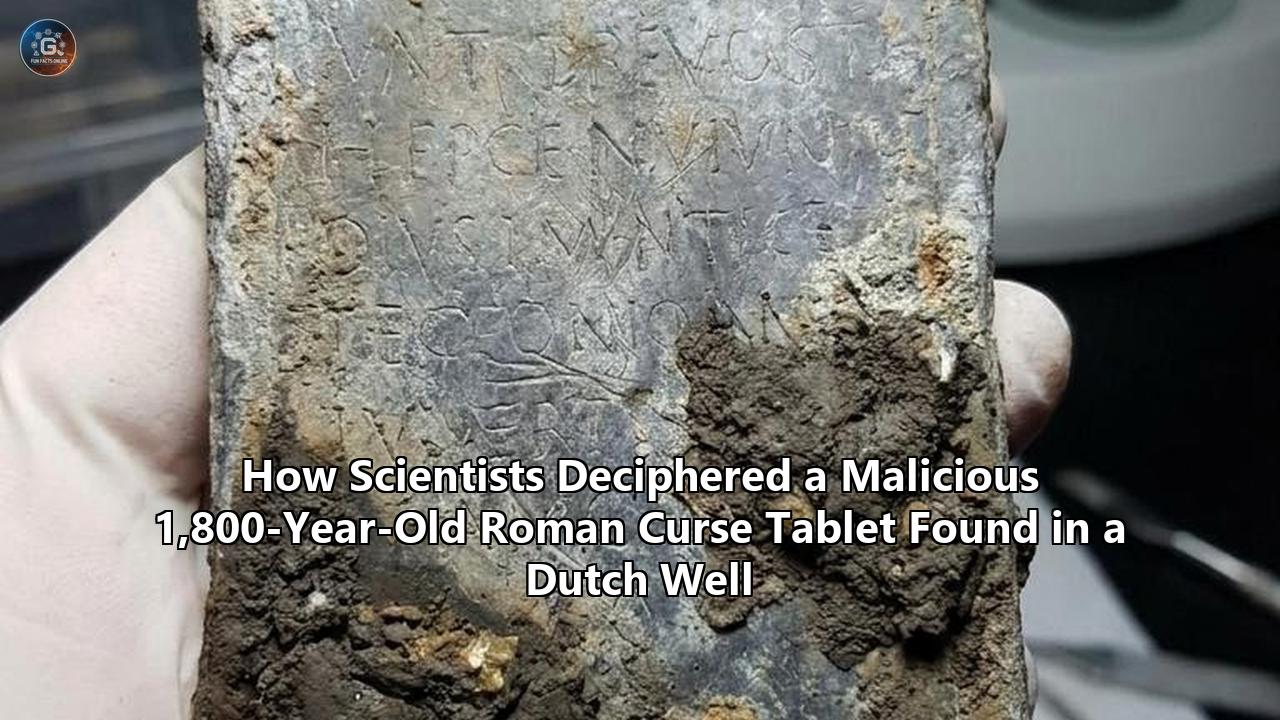 How Scientists Deciphered a Malicious 1,800-Year-Old Roman Curse Tablet Found in a Dutch Well