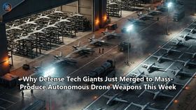 Why Defense Tech Giants Just Merged to Mass-Produce Autonomous Drone Weapons This Week