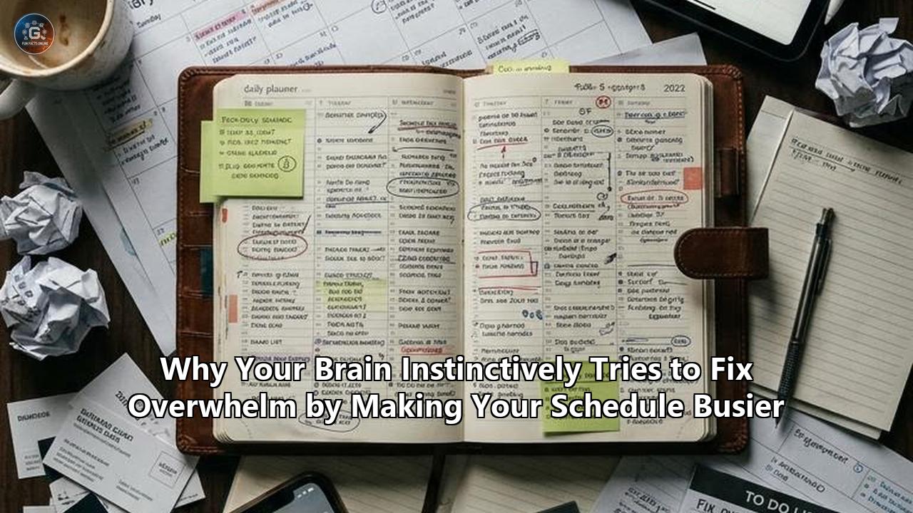 Why Your Brain Instinctively Tries to Fix Overwhelm by Making Your Schedule Busier