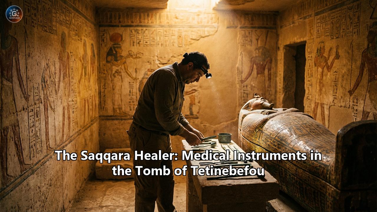 The Saqqara Healer: Medical Instruments in the Tomb of Tetinebefou