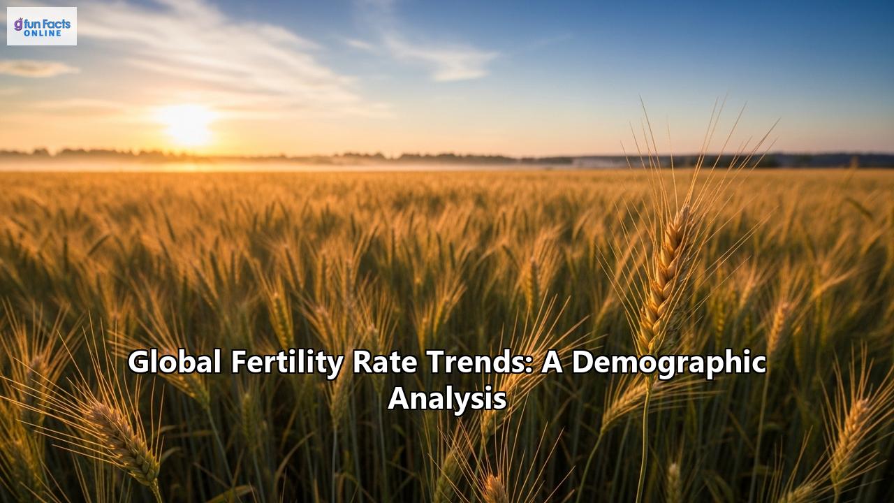 Global Fertility Rate Trends: A Demographic Analysis