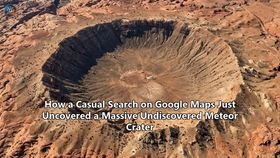How a Casual Search on Google Maps Just Uncovered a Massive Undiscovered Meteor Crater