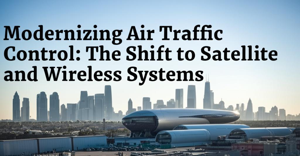 Modernizing Air Traffic Control: The Shift to Satellite and Wireless Systems.