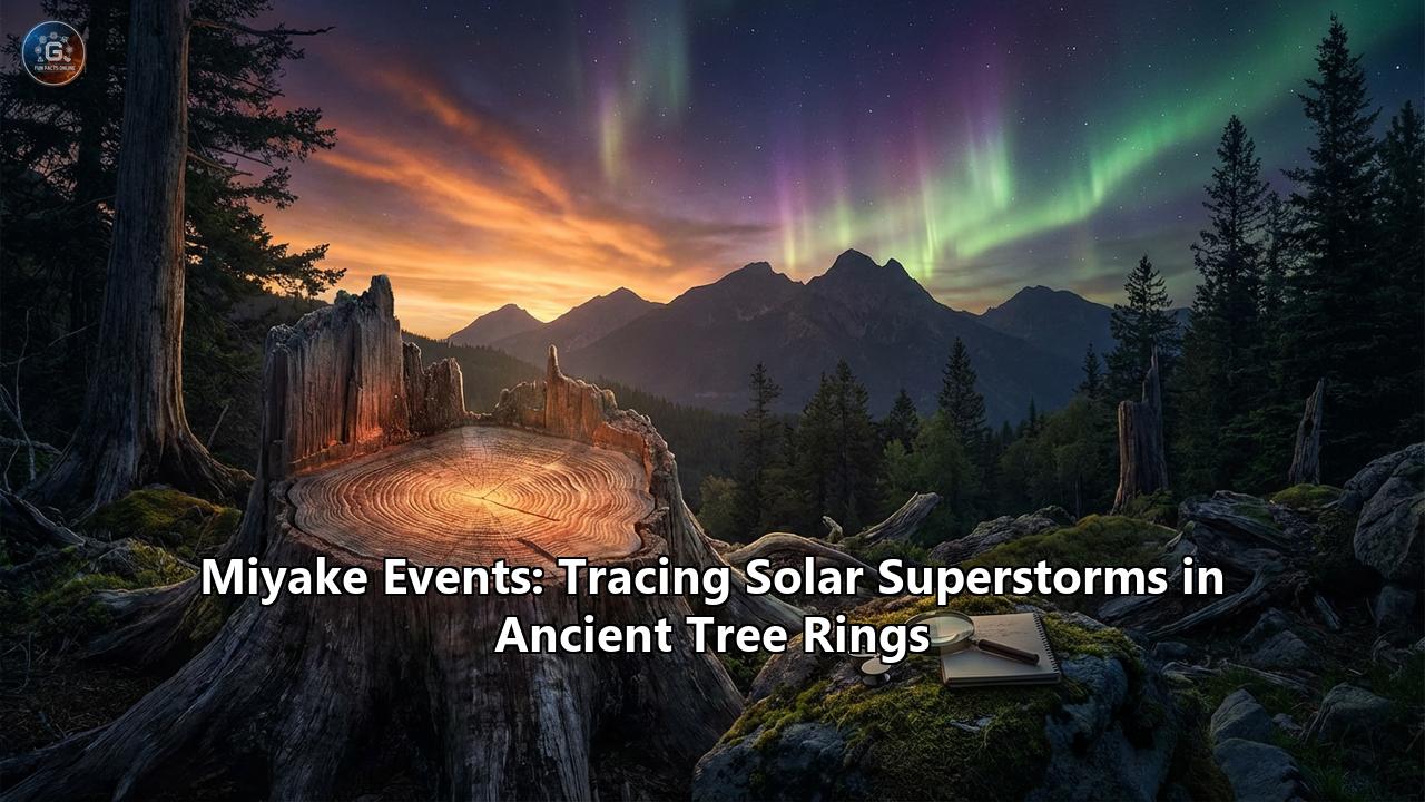 Miyake Events: Tracing Solar Superstorms in Ancient Tree Rings