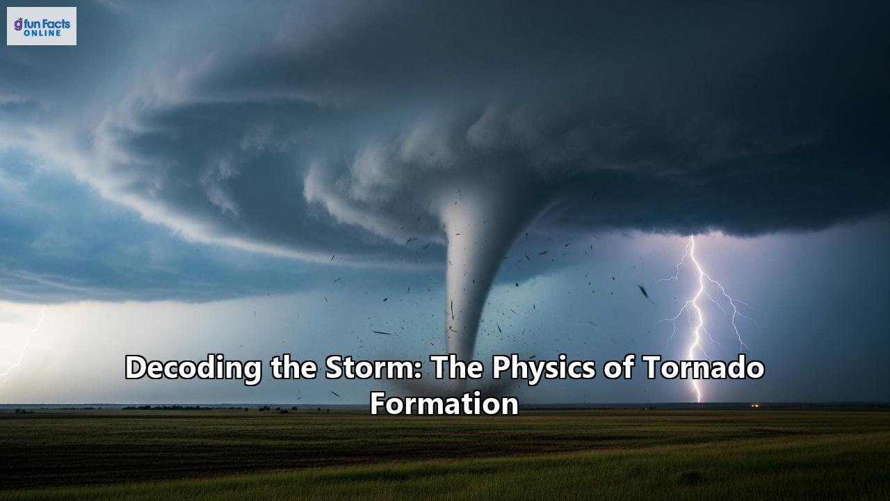 Decoding the Storm: The Physics of Tornado Formation