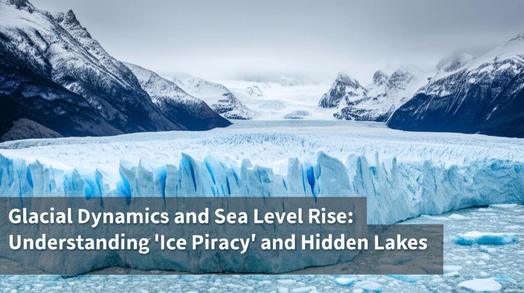 Glacial Dynamics and Sea Level Rise: Understanding 'Ice Piracy' and Hidden Lakes