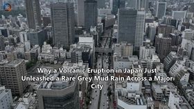 Why a Volcanic Eruption in Japan Just Unleashed a Rare Grey Mud Rain Across a Major City