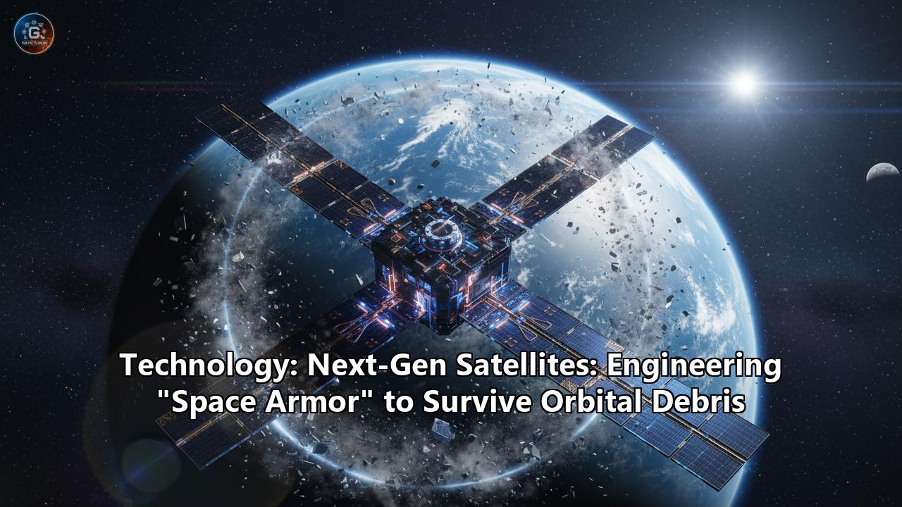 Technology: Next-Gen Satellites: Engineering "Space Armor" to Survive Orbital Debris