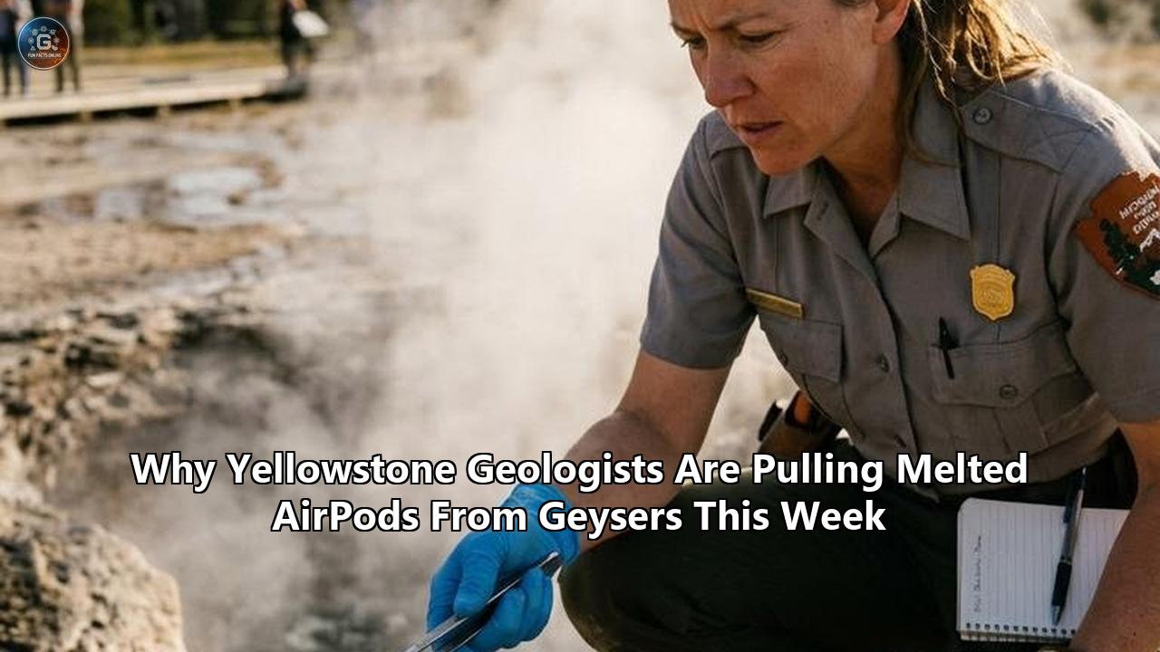 Why Yellowstone Geologists Are Pulling Melted AirPods From Geysers This Week