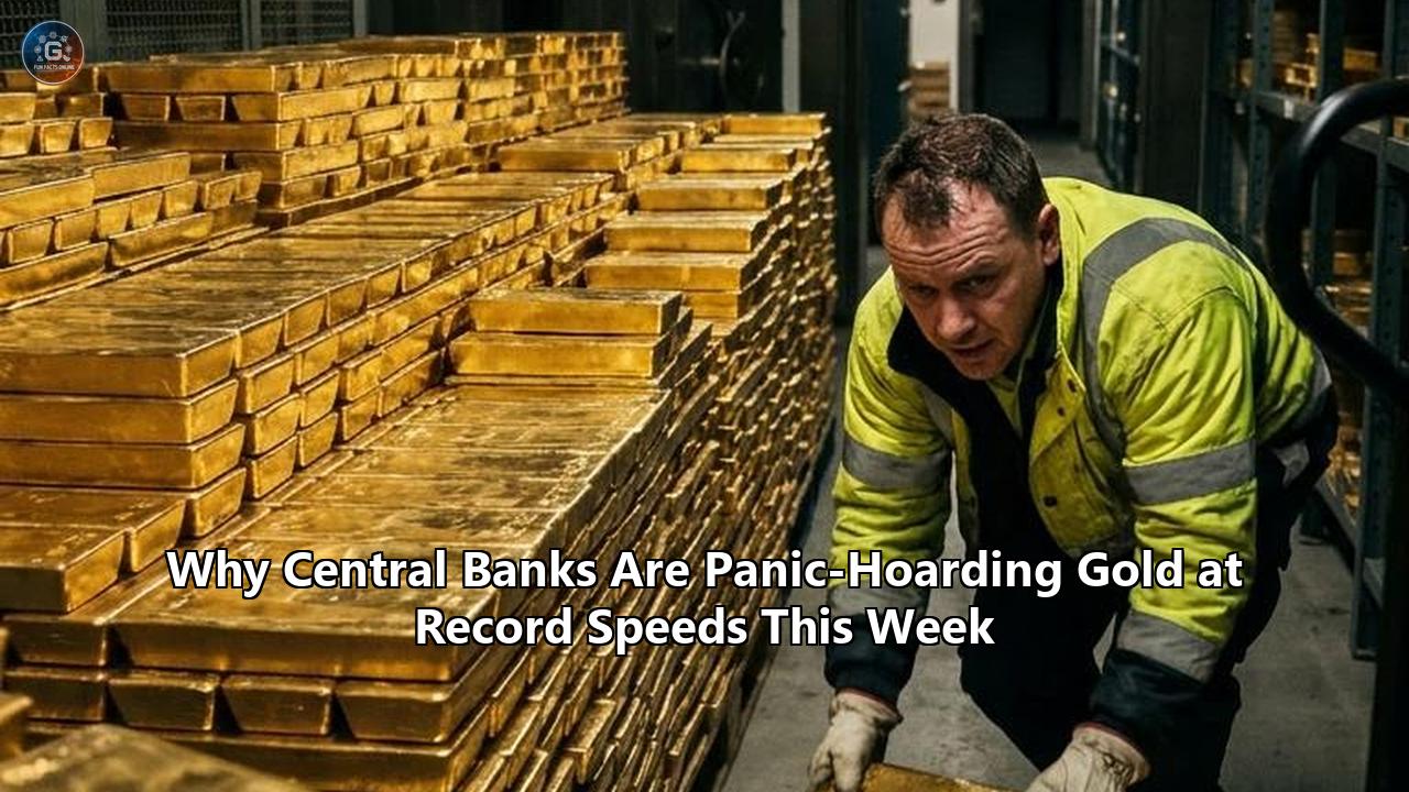Why Central Banks Are Panic-Hoarding Gold at Record Speeds This Week
