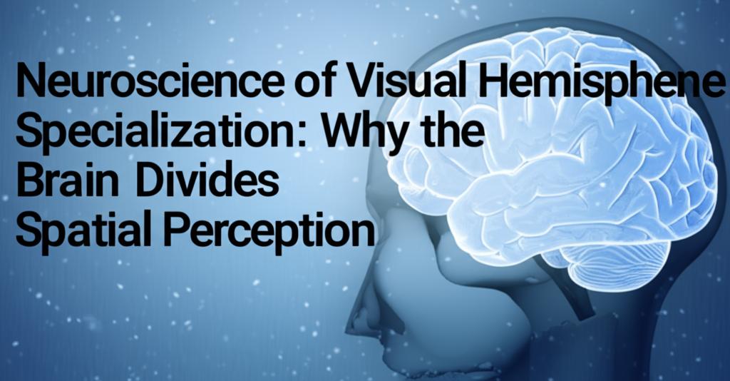 Neuroscience of Visual Hemisphere Specialization: Why the Brain Divides Spatial Perception