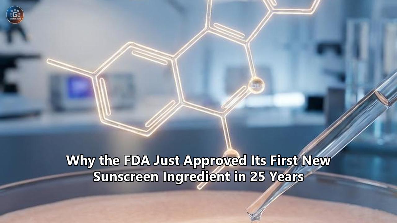 Why the FDA Just Approved Its First New Sunscreen Ingredient in 25 Years