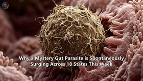 Why a Mystery Gut Parasite is Spontaneously Surging Across 18 States This Week