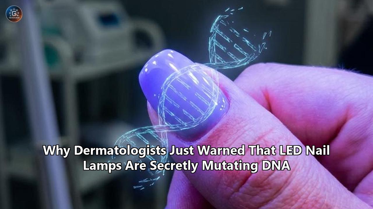 Why Dermatologists Just Warned That LED Nail Lamps Are Secretly Mutating DNA
