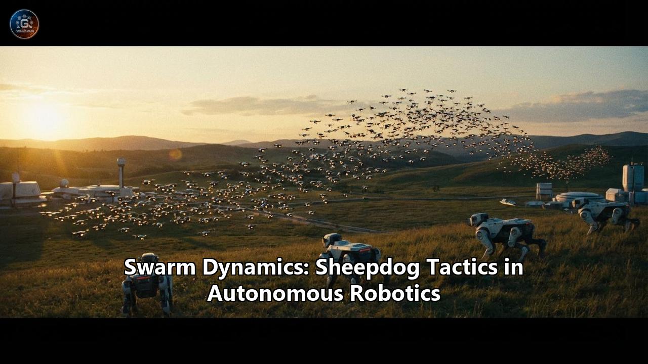 Swarm Dynamics: Sheepdog Tactics in Autonomous Robotics
