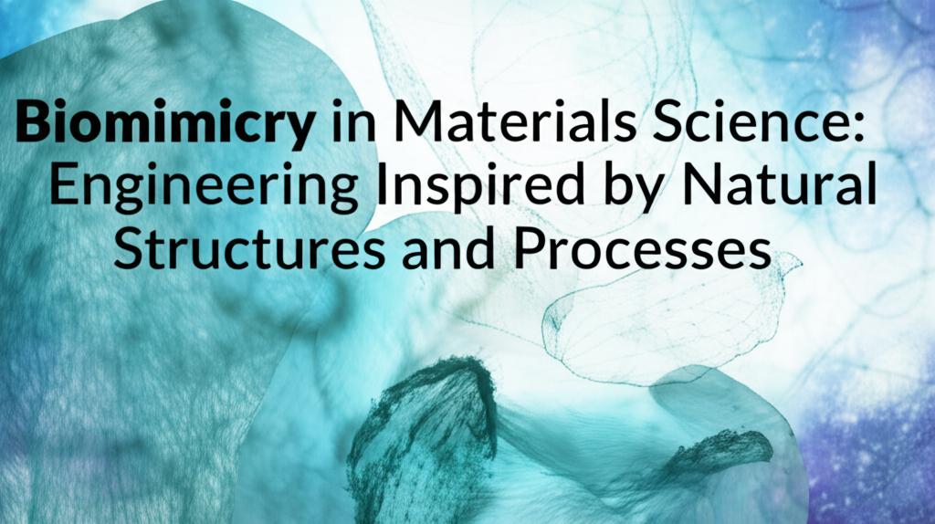 Biomimicry in Materials Science: Engineering Inspired by Natural Structures and Processes
