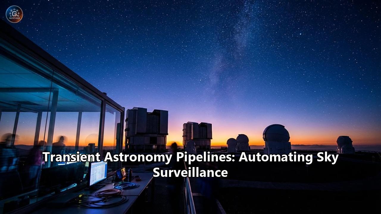 Transient Astronomy Pipelines: Automating Sky Surveillance