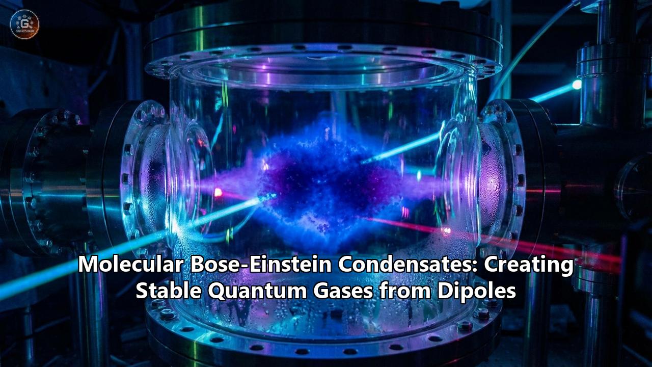 Molecular Bose-Einstein Condensates: Creating Stable Quantum Gases from Dipoles