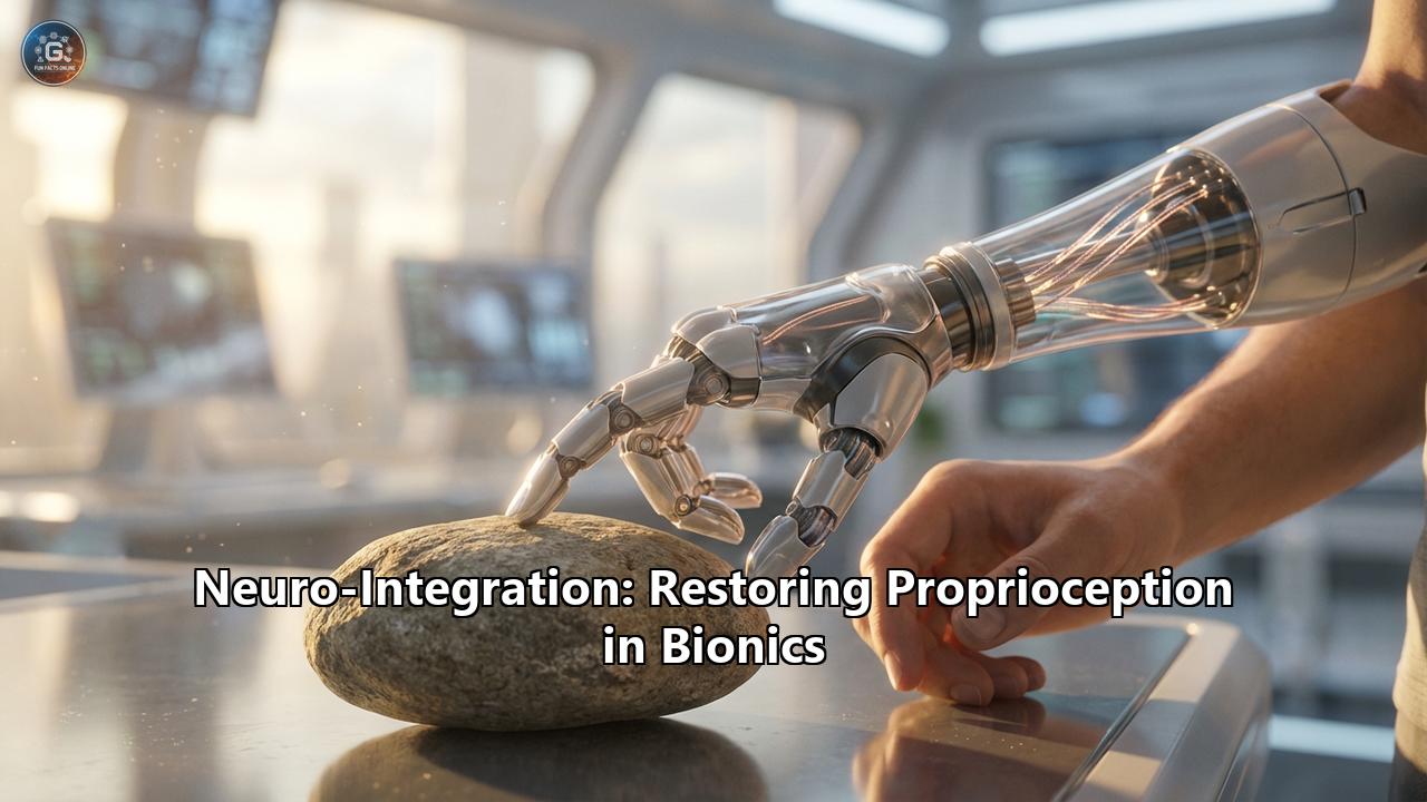 Neuro-Integration: Restoring Proprioception in Bionics
