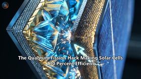 The Quantum Fission Hack Making Solar Cells 130 Percent Efficient