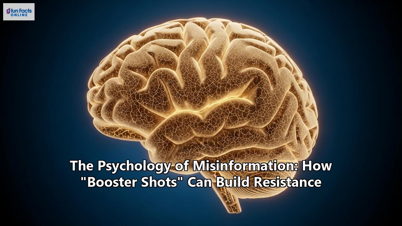 The Psychology of Misinformation: How "Booster Shots" Can Build Resistance