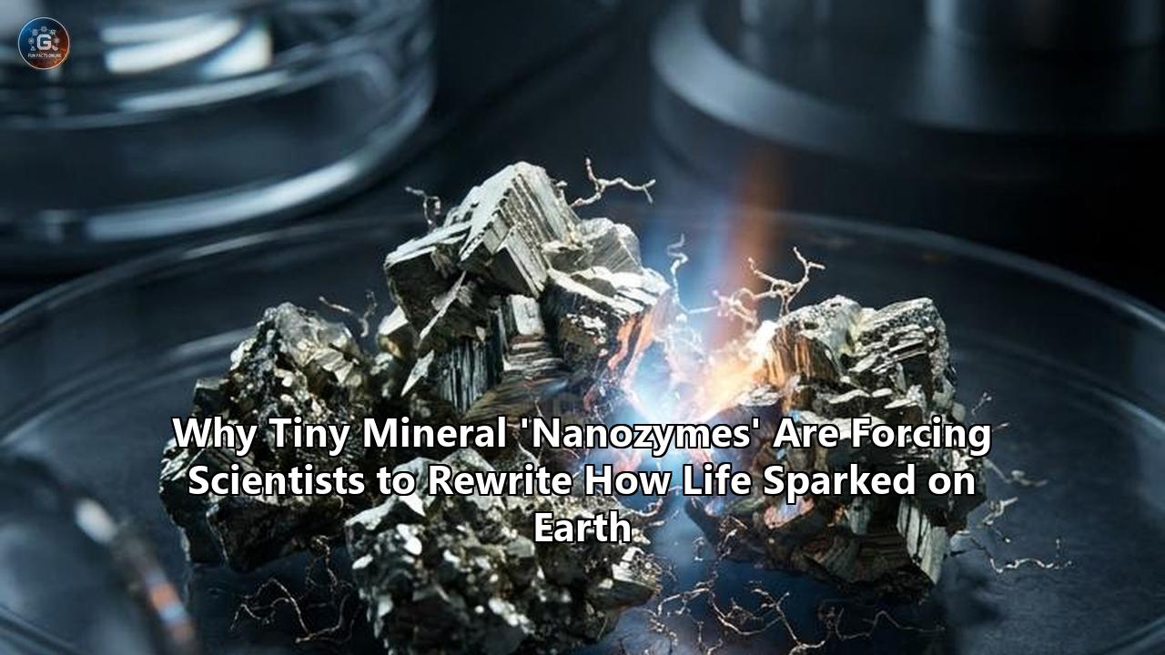 Why Tiny Mineral 'Nanozymes' Are Forcing Scientists to Rewrite How Life Sparked on Earth