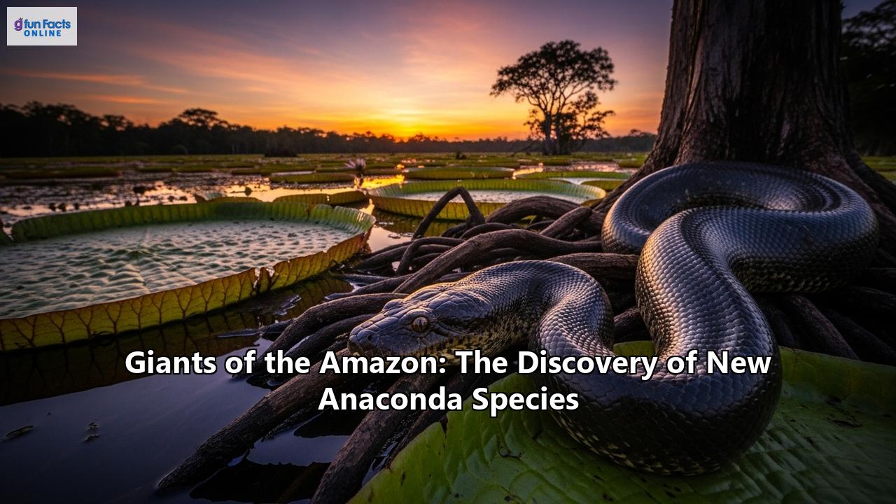 Giants of the Amazon: The Discovery of New Anaconda Species