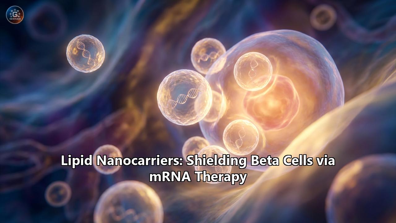 Lipid Nanocarriers: Shielding Beta Cells via mRNA Therapy