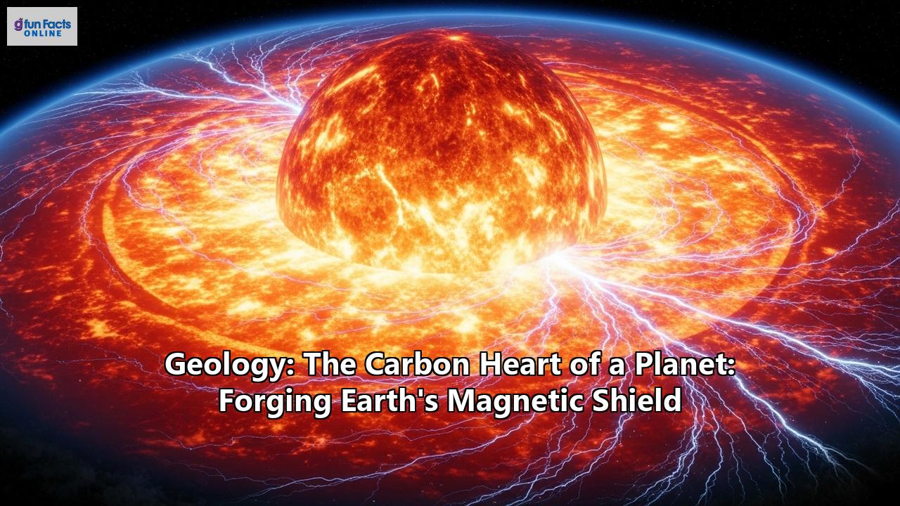Geology: The Carbon Heart of a Planet: Forging Earth's Magnetic Shield