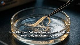 How Dinosaur Collagen Survived for 70 Million Years Defying Chemistry Laws