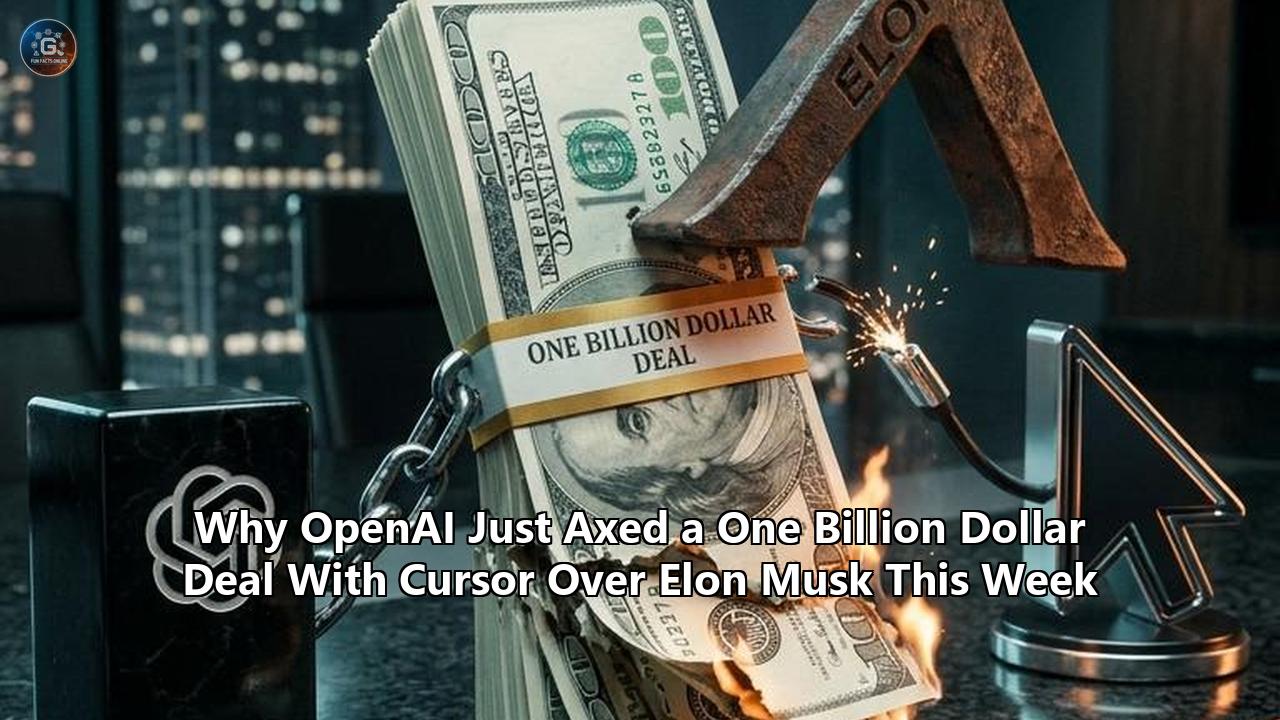 Why OpenAI Just Axed a One Billion Dollar Deal With Cursor Over Elon Musk This Week
