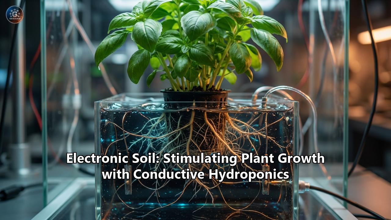 Electronic Soil: Stimulating Plant Growth with Conductive Hydroponics